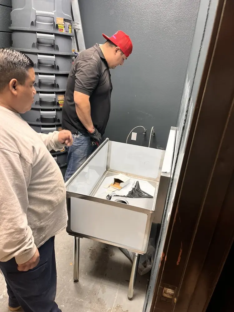 Commercial plumbing and sink installation in Maryknoll